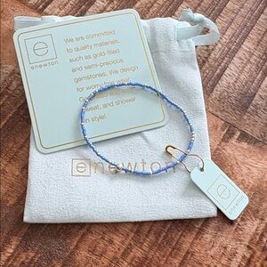 enewton Hope Unwritten collection “Bright Blue” Sterling Bracelet. NWT